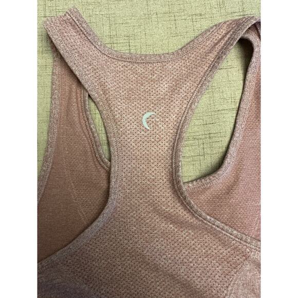 ZYIA ACTIVE Top Womens Size Small Copper Fitted Racerback Sleeveless - Picture 5 of 6